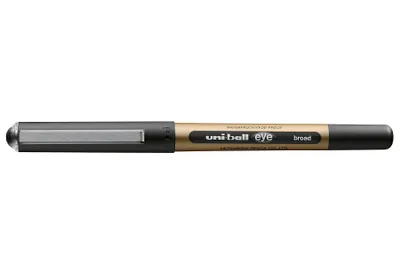 Produktbild von Uni-Ball Eye 10.1.0703, Stick Pen, Schwarz, Schwarz, Kunststoff, 0,65 mm, Beidhändig