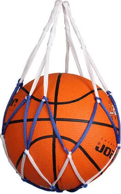 Obrázek produktu pro Merco Single Ball Bag síť na míč modrá-bílá varianta 36992