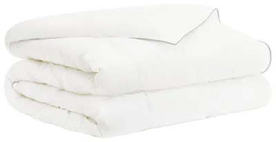 Zdjęcie produktu dla Kołdra letnia, 240x260 cm, 200 GSM, wełna australijska, kolor biały