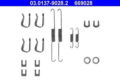 Produktbild von ATE Zubehörsatz Bremsbacken 03.0137-9028.2 Vorne für RENAULT 4 (112)