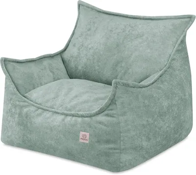 Obrázok produktu pre Detské kreslo MISIOO Roya Chenille – detské kreslo do detskej izby, mäkký detský vak na sedenie, podlahové kreslo typu bean bag, prémiová čenila, 80 x 73 x 58 cm