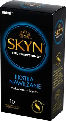 Produktbild von Unimil SKYN, Männliches Kondom, weich, Natürlich/Natur, Zusätzliches Gefühl, 53 mm, 10 Stück(e)