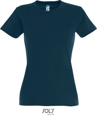 Produktbild von SOLs 11502 | Imperial Women / Damen T-Shirt - Farbe: Petroleum Blue - Größe: XL