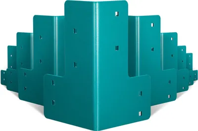 Produktbild von 8-teiliges Schaukelverbinder 4 mm Pfostenverbinder Schaukel Verbinder