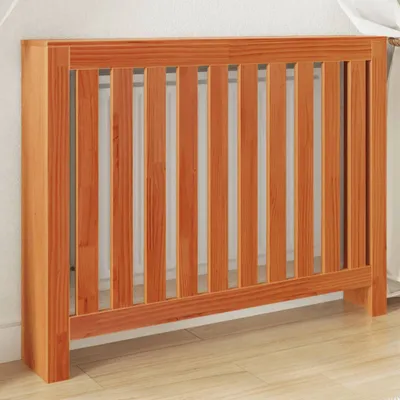 Obrázek produktu pro Radiátorové obložení vosk hnědá 108,5x19x84cm masiv