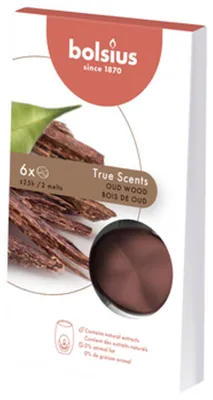 Productafbeelding van Bolsius geurkaarsen met agarhout voor aromatherapie
