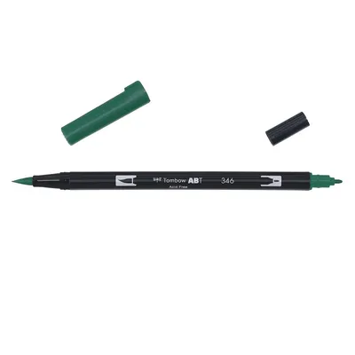 Zdjęcie produktu dla Tombow ABT-346ABT Dual Brush Pen 346 zieleń morska