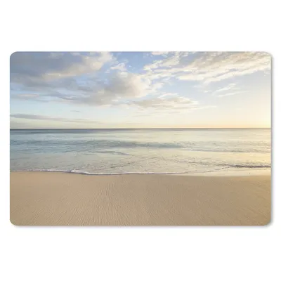 Produktbild von MuchoWow® Mauspad Mousepad Strand - Wasser - Wolken 27x18 cm - Mousepads - Maus Mat - Pad - Mausunterlage - Büroartikel - Desk Matten