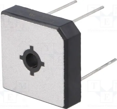 Produktbild von 1x Einphasen Brückengleichrichter If: 35A Urmax: 100V Ifsm: 400A GBPC3501W Einph 0