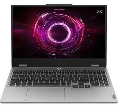 Image de Ordinateur portable gaming Lenovo LOQ 15AHP9, processeur Ryzen 7 7445HS, carte graphique RTX 4050, 16 Go de RAM, disque SSD de 512 Go