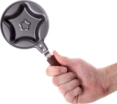 Image de Mini poêle à frire en étoile 12cm