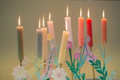 Obrázok produktu pre Rustikálna záhradná lampa – oranžová – priemer 3,8 cm × výška 20 cm – 1 kus