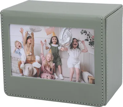 Obrázok produktu pre Box na fotografie, PVC, prenosný organizér s magnetickým uzáverom na 3-palcové fotografie
