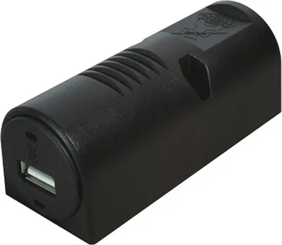 Dual USB Ladeadapter für Aufbau -12v und 24V - 3,6A Ladestrom - Panelmontage