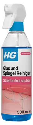 Produktbild von HG Glas und Spiegel Reiniger | Reinigt Fenster Streifenfrei | 500ml