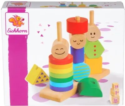 Produktbild von Eichhorn Kleinkindwelt Figuren Steckspiel 100003464