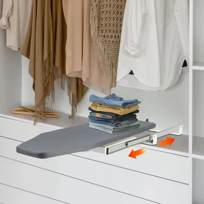 Obrázok produktu pre Skladacie žehliace dosky s 180-stupňovým otočným mechanizmom
