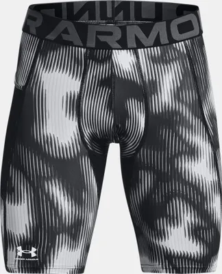 Produktbild von Under Armour Herren HeatGear Lange Shorts mit Print - 1380919, Farbe:Black Combo, Textil:XXL