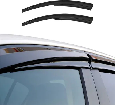 Produktbild von Windabweiser Regenabweiser für Dacia Jogger 2021-2026 Schwarz Acrylic 2tlg