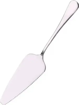 Image de CHPN - Trancheur à gâteau - Trancheur à gâteau - Couteau à gâteau - Acier inoxydable - Dentelé - Argenté