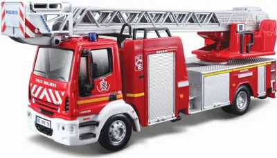 Produktbild von BBURAGO Iveco Magirus, Feuerwehrauto, Rot, Silber, Weiß