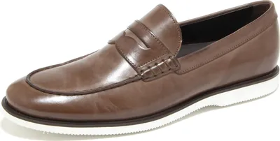 Produktbild von 0273N mocassino HOGAN scarpe uomo loafer Schuhe Mann tabacco