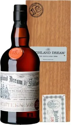 Produktbild von Highland Dream 18 Años Estuche Madera Whisky Schottland  70.00 cl 43.0 %