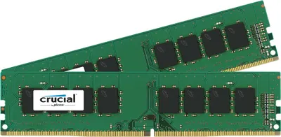 Produktbild von Crucial DDR4-2400 Kit       32GB 2x16GB UDIMM CL17 (8Gbit)