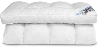 Productafbeelding van Fabiola Topper 160x200 cm - 10CM Topdekmatras - Matrastopper Veren & Traagschuim - Medium Hardheid