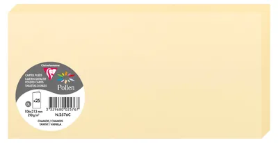 Immagine prodotto di Polline di Clairefontaine Doppelkarte DL, buff