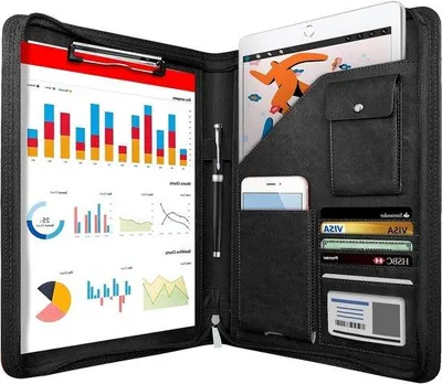 Produktbild von Famanu Schreibmappe - Business Padfolio mit Multifunktionalität
