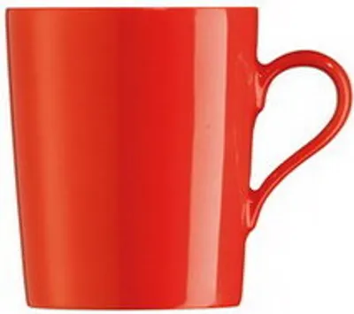 Produktbild von 1x Kaffeebecher mit Henkel, 0,31 l Pappbecher, Kaffeetasse