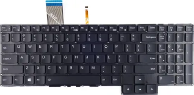 Immagine prodotto di Tastiera per portatile Tradebit per Lenovo 15ARH, 15IMH, 15ARH05, 15IMH05, QWERTY USA, retroilluminata