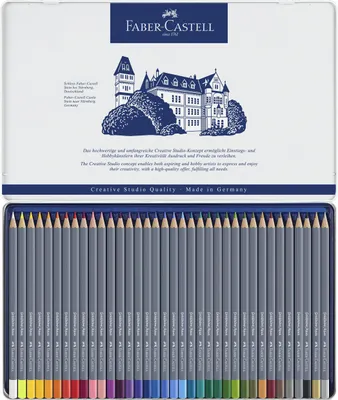 Produktbild von Faber-Castell Goldfaber Aqua, Weich, Mehrfarbig, 36 Stück(e)
