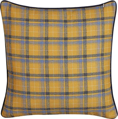 Obrázek produktu pro BELIANI dekorativní polštář Vícebarevný kostkovaný 45 x 45 cm s výplní ozdobné doplňky obývací pokoj ložnice