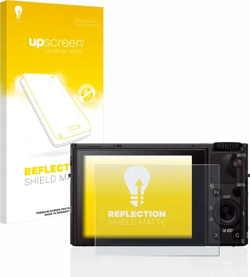 Produktbild von upscreen Schutzfolie für Sony Cyber-Shot DSC-RX100 III Displayschutz Displayschutzfolie Folie Matt Entspiegelungsfolie