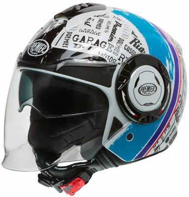 Immagine prodotto di Casco jet PREMIER "Cool", visiera antigraffio, interno APJETCOOPOLU9M0XXL