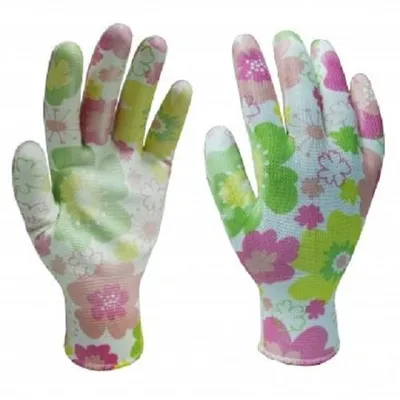 Produktbild von Xclou Garden Gartenhandschuh Flower, Polyester, Gr.8