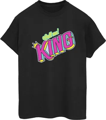 Produktbild von Disney - "The Lion King Classic King" T-Shirt für Damen BI29518 (XXL) (Schwarz)