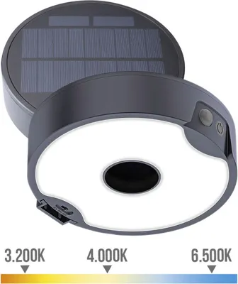 Image de Applique Solaire 4w Edm éclairage Extérieur Autonome 500lm - Edm