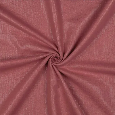 Glitzer Musselin Stoff 50x136cm uni Oeko-Tex Double Gauze Windeltuch Mulltuch Baumwolle mauve