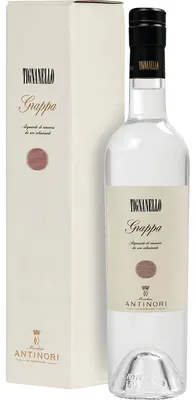 Obrázek produktu pro Grappa Tignanello od společnosti Marchesi Antinori, objem 500 ml, v dárkové krabičce