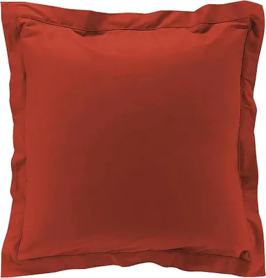 Immagine prodotto di 2 federe in percalle rosse 63 x 63 cm