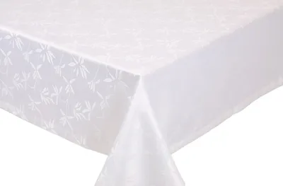 Produktbild von Betz Edle Jacquard Tischdecke Tischtuch Tischwäsche Dessin 23 Farbe weiß