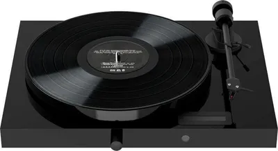 Zdjęcie produktu dla Pro-Ject JukeBox E1 + OM5e  Gramofon, System all-in-one / Plug and Play z Bluetooth, czarny piano