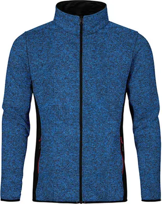 Produktbild von Strick Jacke Workwear Herren, Königsblau-Melange, L