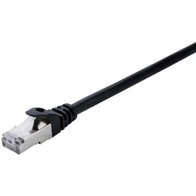 Produktbild von V7 V7CAT7FSTP-50C-BLK, 0,5 m, Cat7, S/FTP (S-STP), RJ-45, RJ-45, Schwarz
