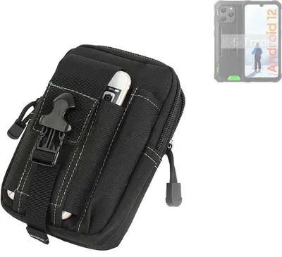Produktbild von K-S-Trade Gürtel Tasche kompatibel mit Blackview BV5300 Gürteltasche Holster Schutz Hülle Handy Hülle Smartphone outdoor Handy-Hülle schwarz