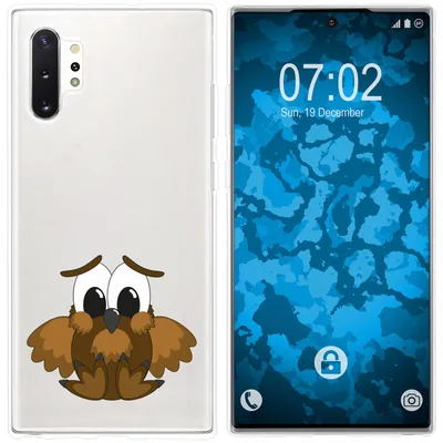 Produktbild von PhoneNatic Case kompatibel mit Samsung Galaxy Note 10+ Silikon-Hülle Cutiemals M9