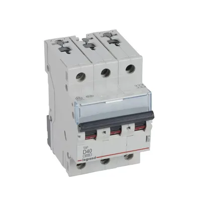 Zdjęcie produktu dla Legrand TX3, Miniaturowy wyłącznik, Typ D, IP20, 240 - 415 V